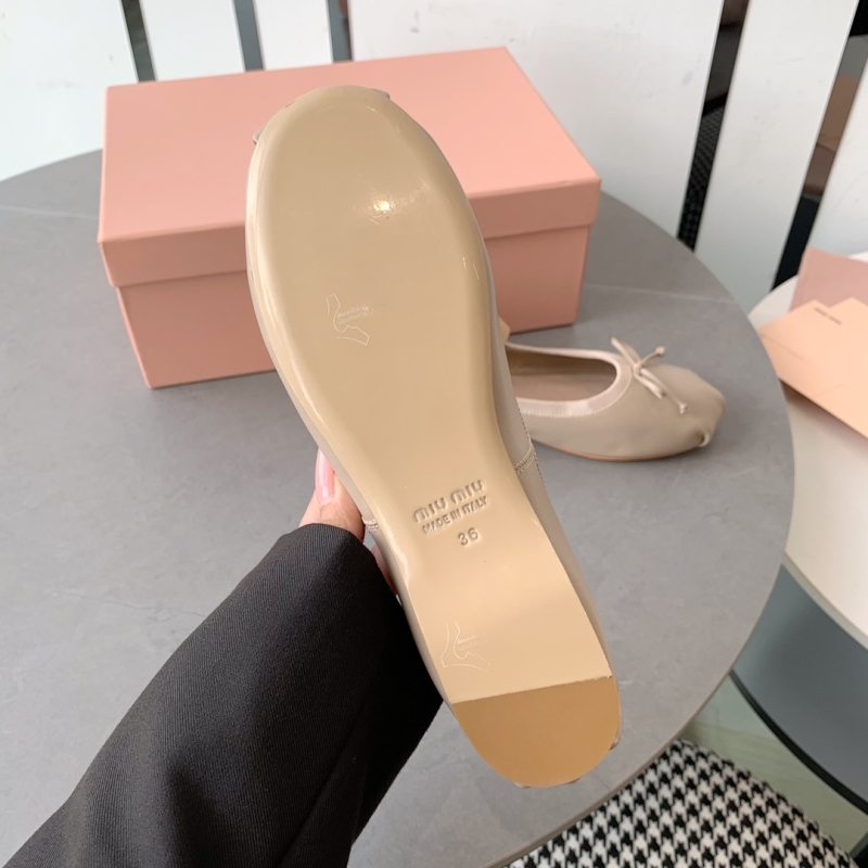 Miu Miu flat shoes